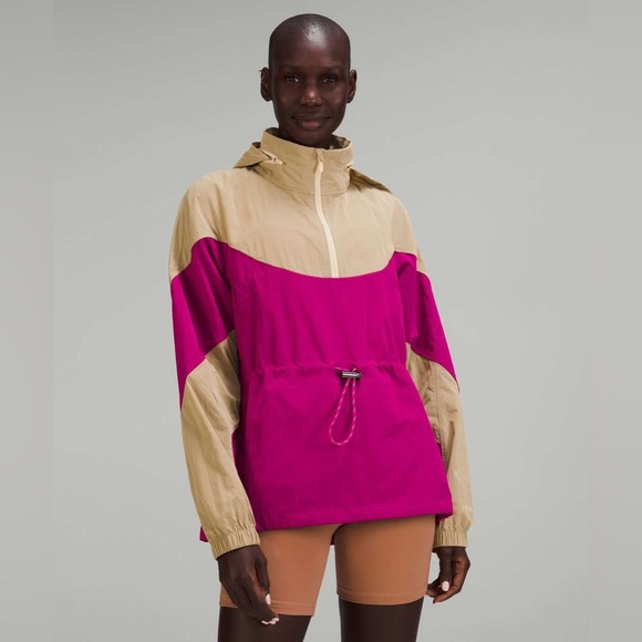 Lululemon Evergreen Anorak Prosecco / Ripened Raspberry SZ 12 - Picture 1 of 11